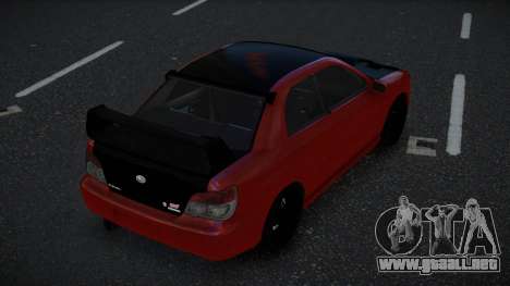 Subaru Impreza Gegfuwod para GTA 4