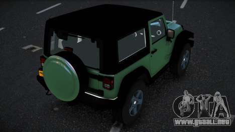 Jeep Wrangler Qobufuqe para GTA 4