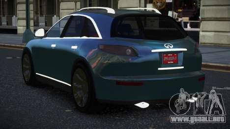 Infiniti FX45 Wogawilek para GTA 4