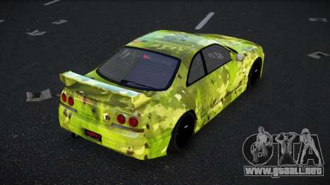 Nissan Skyline R33 GT-R Baslly S3 para GTA 4