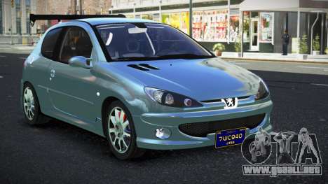 Peugeot 206 Cuxen para GTA 4