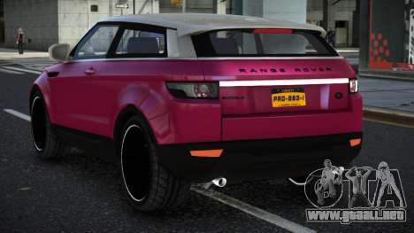 Range Rover Evoque Harba para GTA 4