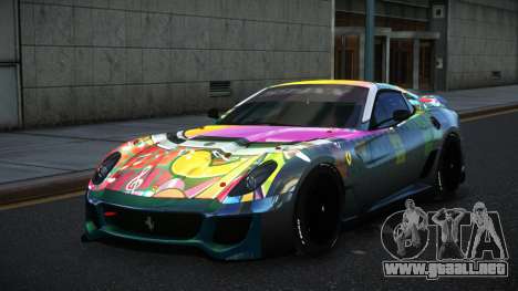 Ferrari 599XX Terno S5 para GTA 4