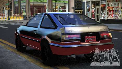 Toyota AE86 Wuside para GTA 4