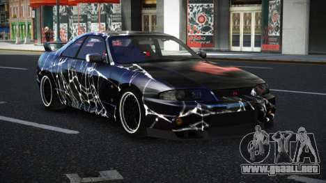 Nissan Skyline R33 Fersa S5 para GTA 4