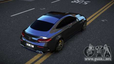 Mercedes-Benz C63S AMG Fibla para GTA 4
