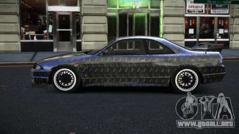Nissan Skyline R33 Fersa S4 para GTA 4