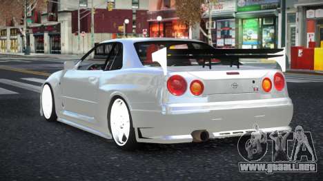 Nissan Skyline R34 Fahilol para GTA 4