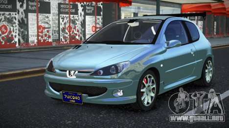 Peugeot 206 Cuxen para GTA 4