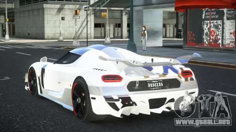 Koenigsegg Agera Jater S6 para GTA 4