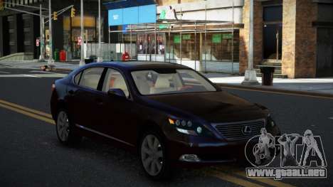 Lexus LS 600h Dabu para GTA 4