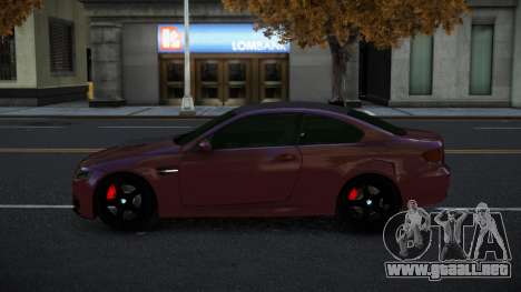 BMW M3 E92 Gewquz para GTA 4