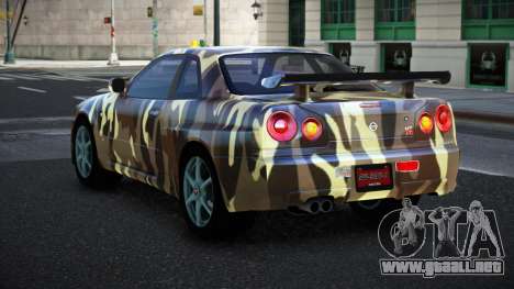 Nissan Skyline R34 Jashra S7 para GTA 4