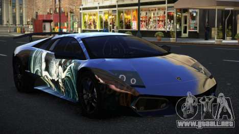 Lamborghini Murcielago Ajusxa S2 para GTA 4