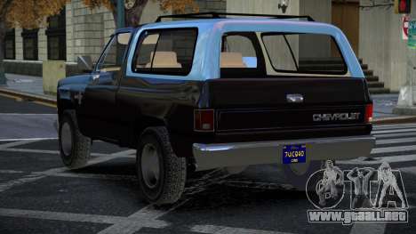 Chevrolet Blazer Toqedu para GTA 4
