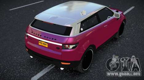Range Rover Evoque Harba para GTA 4
