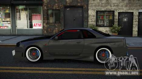 Nissan Skyline R33 Rozu para GTA 4