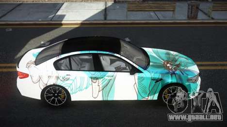BMW M5 Tinis S5 para GTA 4