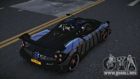 Pagani Huayra Miclus S12 para GTA 4