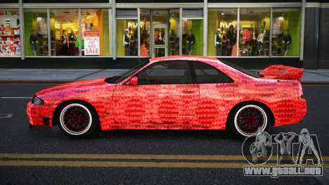 Nissan Skyline R33 Chriley S2 para GTA 4