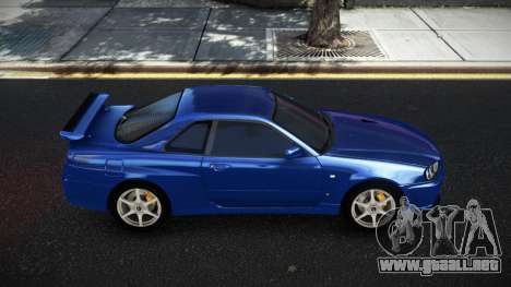 Nissan Skyline R34 Olasin para GTA 4