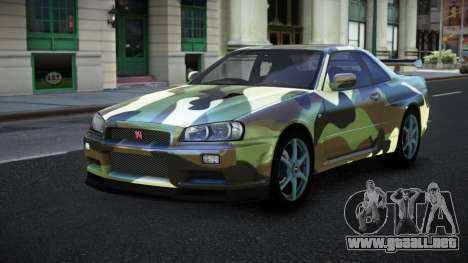 Nissan Skyline R34 Jashra S11 para GTA 4