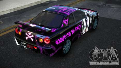 Nissan Skyline R34 Jashra S13 para GTA 4