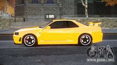 Nissan Skyline R34 Haxme para GTA 4