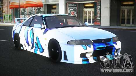 Nissan Skyline R33 GT-R Baslly S2 para GTA 4