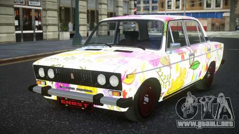 VAZ 2106 Anewles S6 para GTA 4