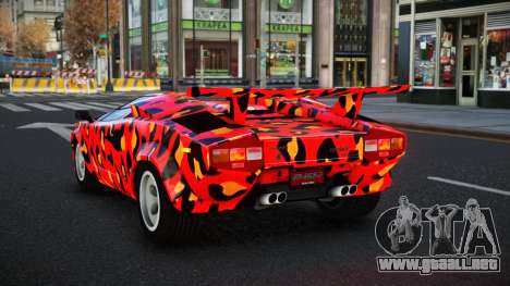Lamborghini Countach Zamew S5 para GTA 4