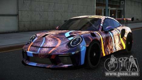 Porsche 911 GT Elnac S7 para GTA 4