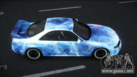 Nissan Skyline R33 Fersa S6 para GTA 4