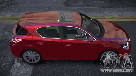 Lexus CT200H Gide para GTA 4