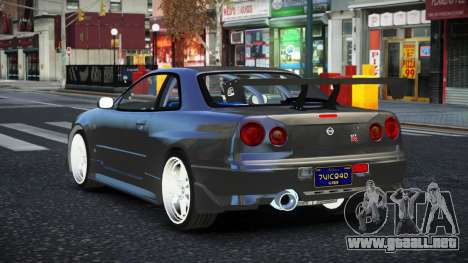 Nissan Skyline R34 Quqetihi para GTA 4
