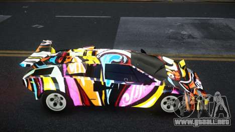 Lamborghini Countach Zamew S6 para GTA 4