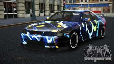 Nissan Skyline R33 Fersa S10 para GTA 4
