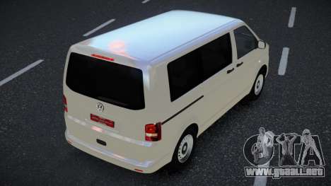 Volkswagen T5 Zauhi para GTA 4