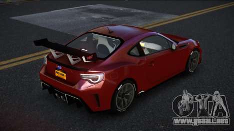 Subaru BRZ Kocohica para GTA 4