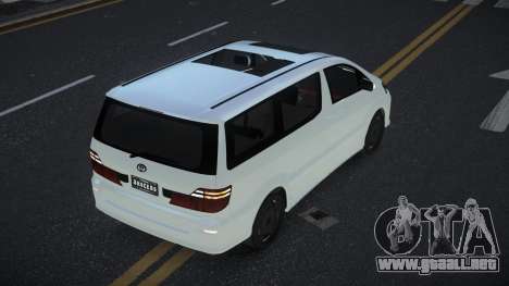 Toyota Alphard Rupacin para GTA 4