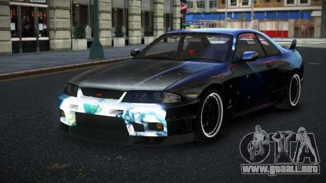 Nissan Skyline R33 Fersa S11 para GTA 4