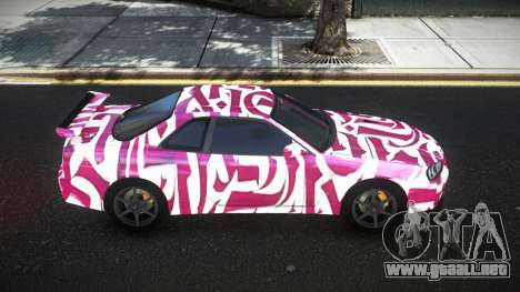 Nissan Skyline R34 Olasin S4 para GTA 4