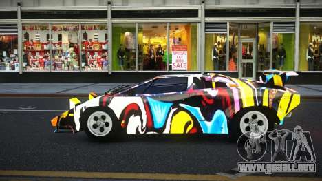 Lamborghini Countach Zamew S6 para GTA 4