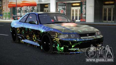 Nissan Skyline R33 GT-R Baslly S11 para GTA 4