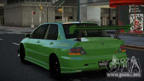 Mitsubishi Lancer Evolution VIII Quzafuro para GTA 4