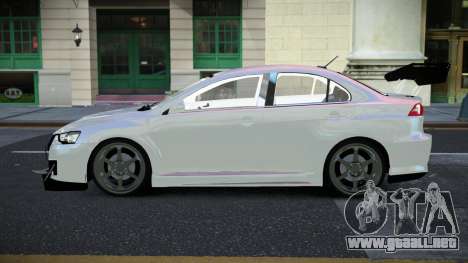Mitsubishi Lancer Evolution X Wuxepamoz para GTA 4