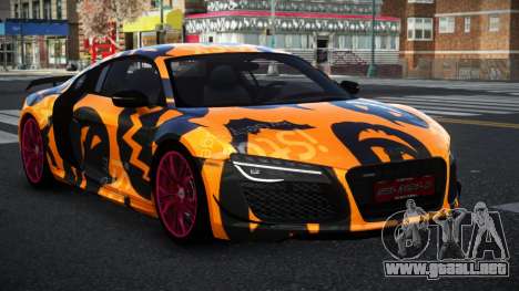 Audi R8 Tycel S13 para GTA 4