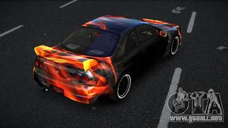 Nissan Skyline R33 Fersa S7 para GTA 4
