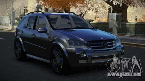 Mercedes-Benz ML63 AMG Disharit para GTA 4