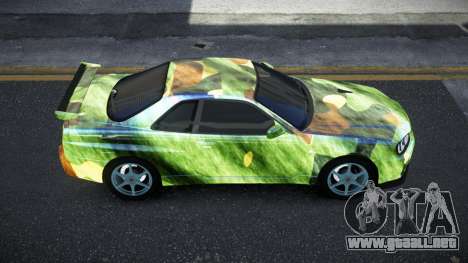Nissan Skyline R34 Jashra S9 para GTA 4